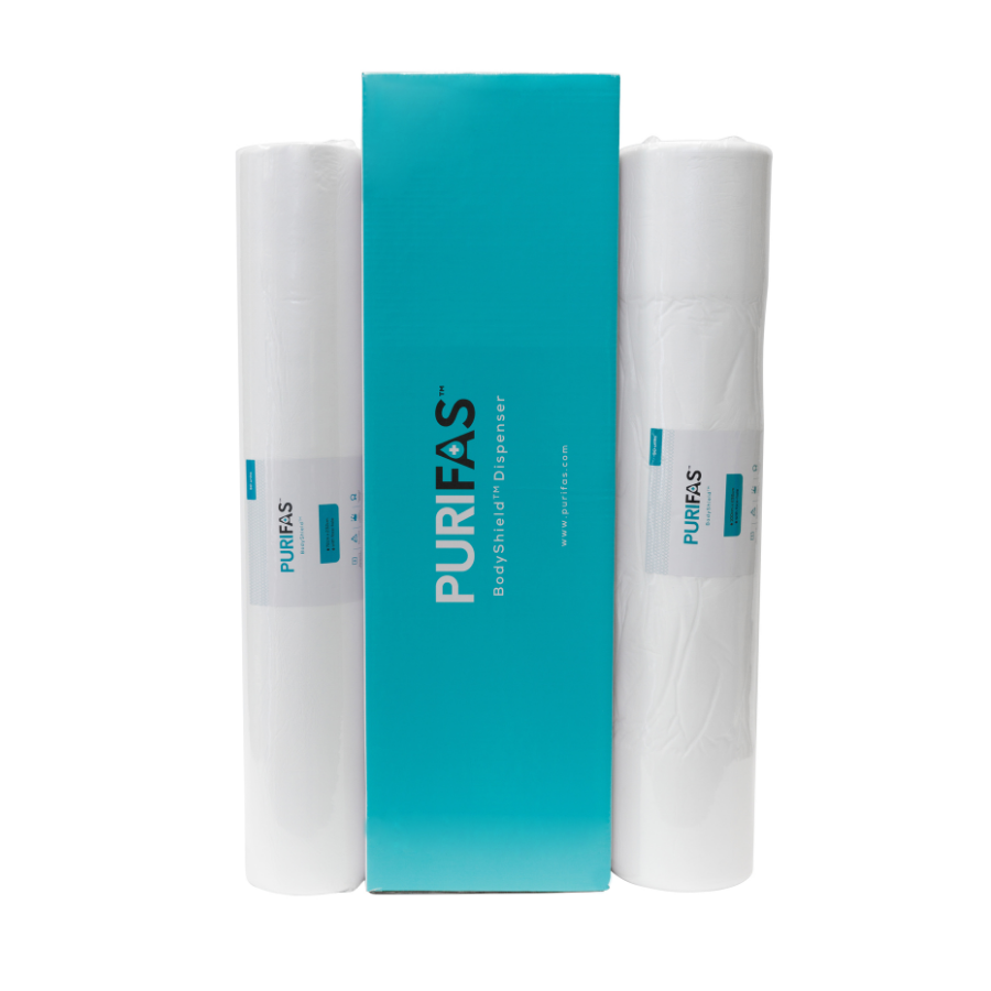 Purifas® BodyShield with face hole – 100 cm x 232 cm